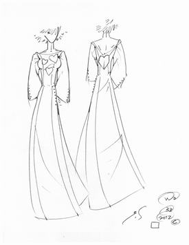 Wedding Dress By William Shepherd Designs